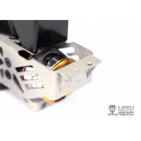 LESU Hook Loader System for 4 axles 1/14 rc truck with high tipper
