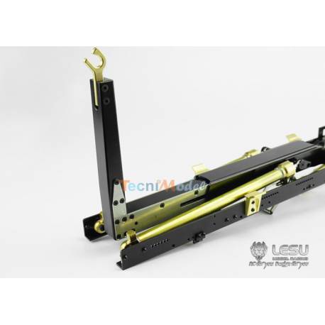 LESU Hook Loader System for 4 axles 1/14 rc truck with high tipper