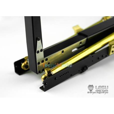 LESU Hook Loader System for 4 axles 1/14 rc truck with high tipper