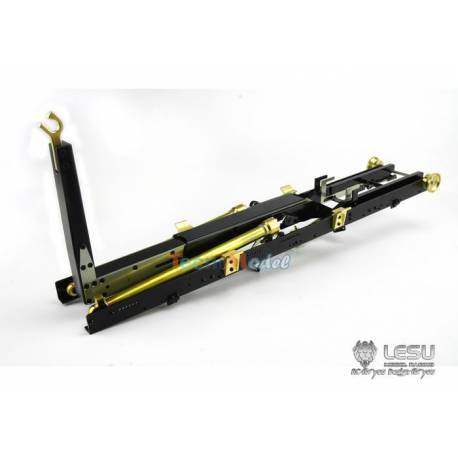 LESU Hook Loader System for 4 axles 1/14 rc truck with high tipper