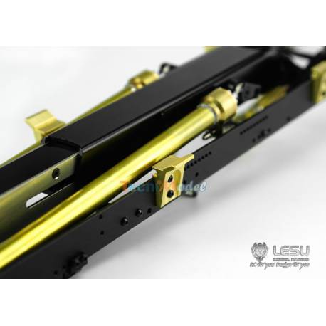 LESU Hook Loader System for 4 axles 1/14 rc truck with high tipper