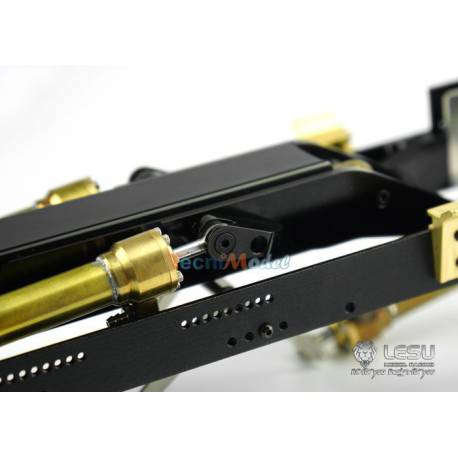 LESU Hook Loader System for 4 axles 1/14 rc truck with high tipper