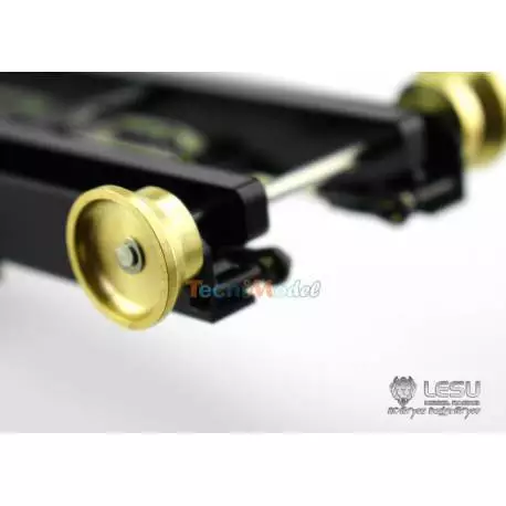 LESU Hook Loader System for 4 axles 1/14 rc truck with high tipper