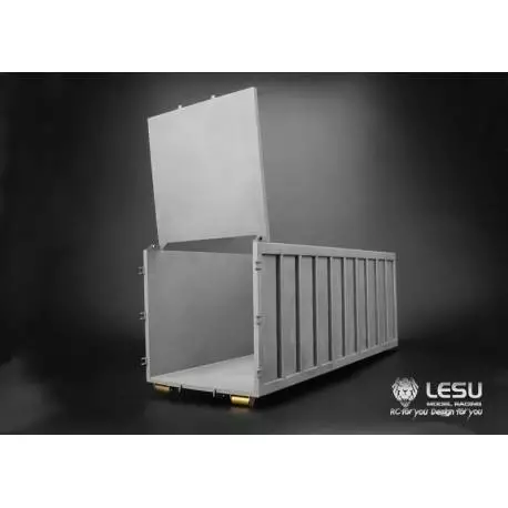 Système Multibenne hydraulique LESU avec benne haute pour camion rc 4 essieux 1/14 - Réf : LS20160901-HD