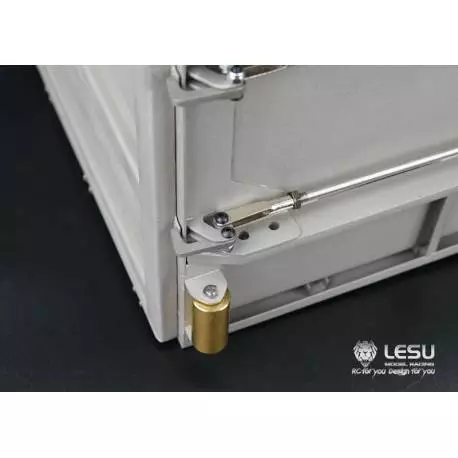 Système Multibenne hydraulique LESU avec benne haute pour camion rc 4 essieux 1/14 - Réf : LS20160901-HD