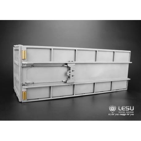 LESU Hook Loader System for 4 axles 1/14 rc truck with high tipper