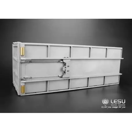Système Multibenne hydraulique LESU avec benne haute pour camion rc 4 essieux 1/14 - Réf : LS20160901-HD