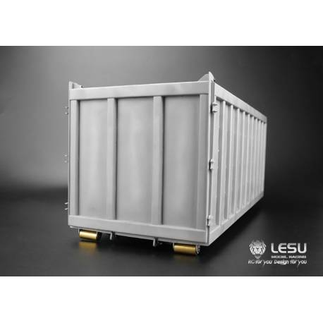 LESU Hook Loader System for 4 axles 1/14 rc truck with high tipper