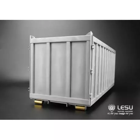 Système Multibenne hydraulique LESU avec benne haute pour camion rc 4 essieux 1/14 - Réf : LS20160901-HD
