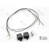 Pair of 8x8mm 1/14 Lesu square spotlights with SMD LEDs - LESU S-1231-A
