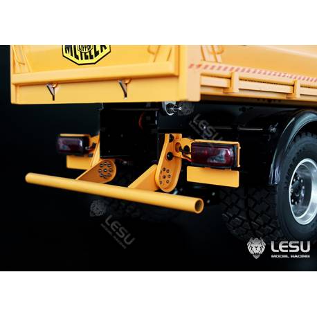 MAN 4x4 porteur benne Config B Premium avec treuil et gyrophares - LESU Z0015-B-UP - pour NIMH et LIPO 2S / 3S