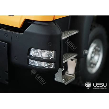 MAN 4x4 porteur benne Config B Premium avec treuil et gyrophares - LESU Z0015-B-UP - pour NIMH et LIPO 2S / 3S