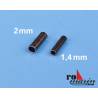 20 Tubes de sertissage de gréement Ø1.4mm pour câble de Ø0.5mm