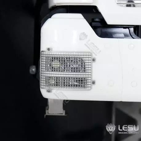 2 Metal light protection grids for MAN TGS 1/14 LESU G-6208