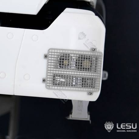 2 Metal light protection grids for MAN TGS 1/14 LESU G-6208