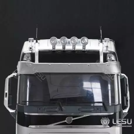 Cap with 4 spotlights for MB Actros Tamiya 1/14