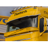 Casquette en inox brossé pour Volvo FH16 Tamiya 1/14 LESU S-1306-A