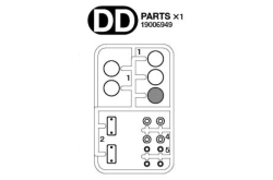 Grappe DD pour Mercedes Arocs Tamiya 56366 TAMIYA 9006949
