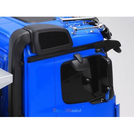Camion RC Tamiya Mercedes Arocs 4151 porteur benne 8x4 à monter et à peindre 56366