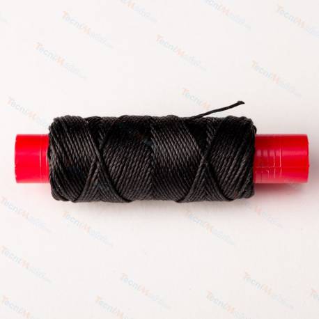 Fil de gréement noir Ø1.0mm longueur 20m