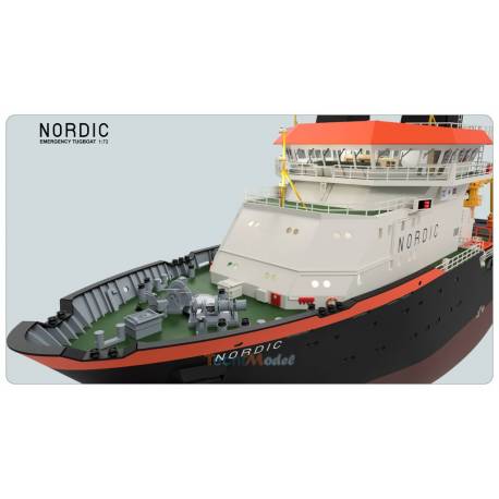NORDIC Ocean going Tugboat 1/72 all-wood kit