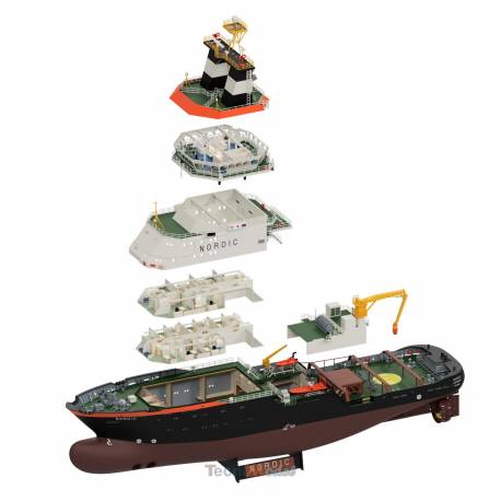 NORDIC Ocean going Tugboat 1/72 all-wood kit