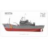 Scottish FPV fisheries surveillance vessel WESTRA 1/50 all-wood kit