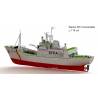 Scottish FPV fisheries surveillance vessel WESTRA 1/50 all-wood kit
