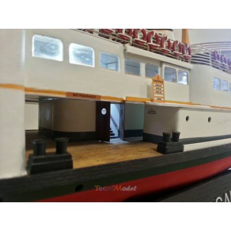 Bosphorus ferry "PAŞABAHÇE" 1/87 all-wood kit