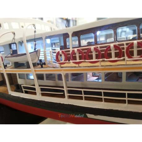 Bosphorus ferry "PAŞABAHÇE" 1/87 all-wood kit