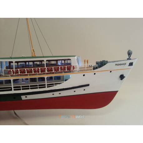 Bosphorus ferry "PAŞABAHÇE" 1/87 all-wood kit