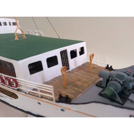 Bosphorus ferry "PAŞABAHÇE" 1/87 all-wood kit