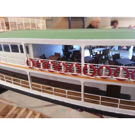 Bosphorus ferry "PAŞABAHÇE" 1/87 all-wood kit
