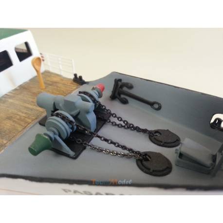 Bosphorus ferry "PAŞABAHÇE" 1/87 all-wood kit