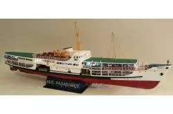 Bosphorus ferry "PAŞABAHÇE" 1/87 all-wood kit