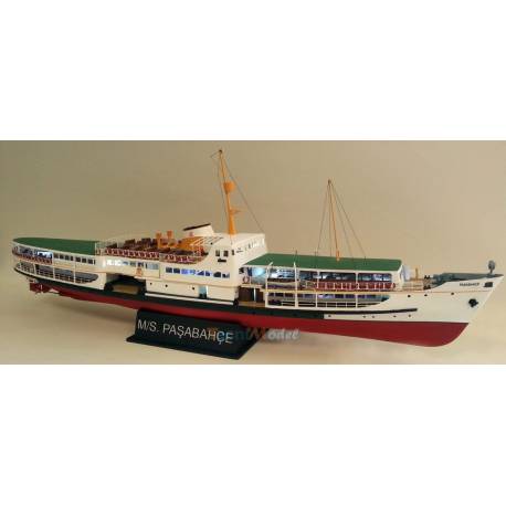 Bosphorus ferry "PAŞABAHÇE" 1/87 all-wood kit