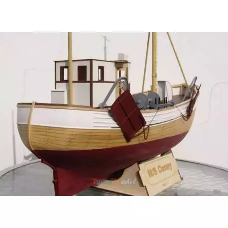 Northern shrimp trawler "CONNY" 1/25 all-wood kit