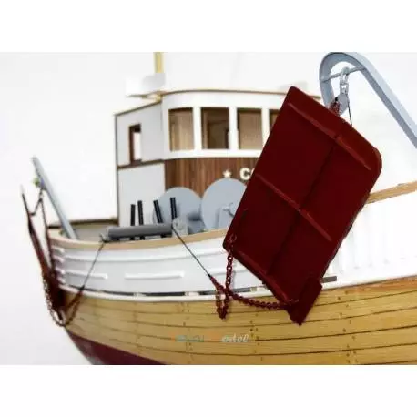Northern shrimp trawler "CONNY" 1/25 all-wood kit