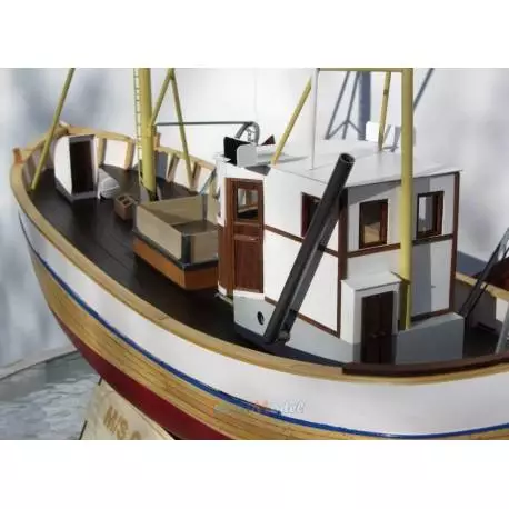 Northern shrimp trawler "CONNY" 1/25 all-wood kit