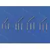 Pack of brass nails 0.7mm x 10mm Krick 60951