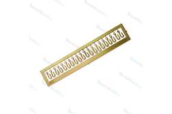 Set of 20 photo-etched brass hooks 6mm Krick 61535