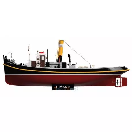 LIMAN 2 Tugboat all-wood kit 1/20
