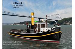 LIMAN 2 Tugboat all-wood kit 1/20