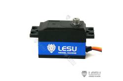 Low-profile digital servo with metal gears 10kg/7,2V - LESU SERVO 14KG