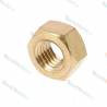 25 Brass Nuts HU M2.5 DIN934