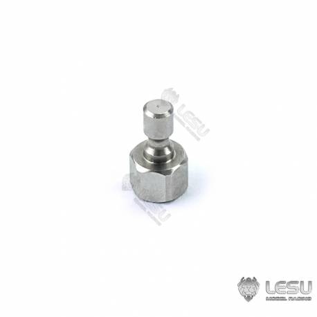 Hydraulic quick coupling LESU - M3 - For hose Ø1,5/Ø3mm
