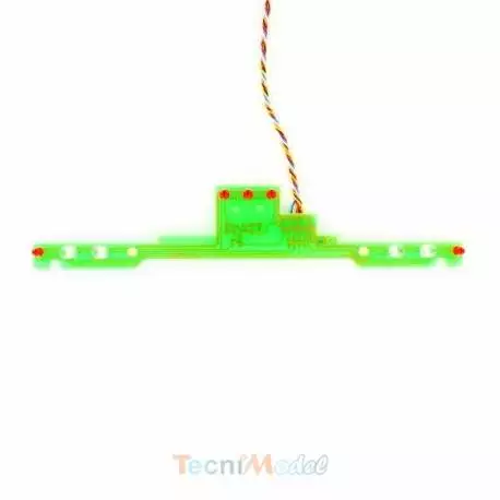 Platine de leds pour pare-choc arrière de pour Grand Hauler Tamiya 1/14 7,2V - 12V
