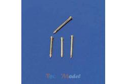 Clous en laiton 0.7 x 7mm