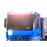 4 white LEDs Ø3mm wired 7.2v high brightness for high beams Tamiya