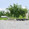 LESU 1/14 3-axle low loader semi-trailer with hydraulic ramps - LESU LS-A0020